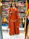 Jf 054 Roman Glass With Real Mirror Work Plazzo Suits